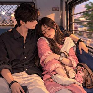 Sleeping Beauty on Advik's bed