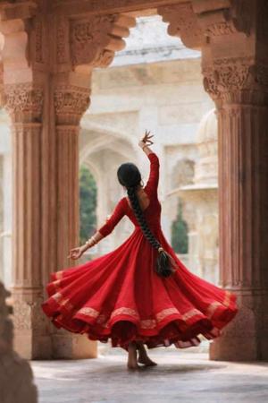 Classical dance performance