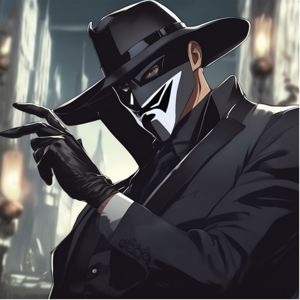 The masked man's