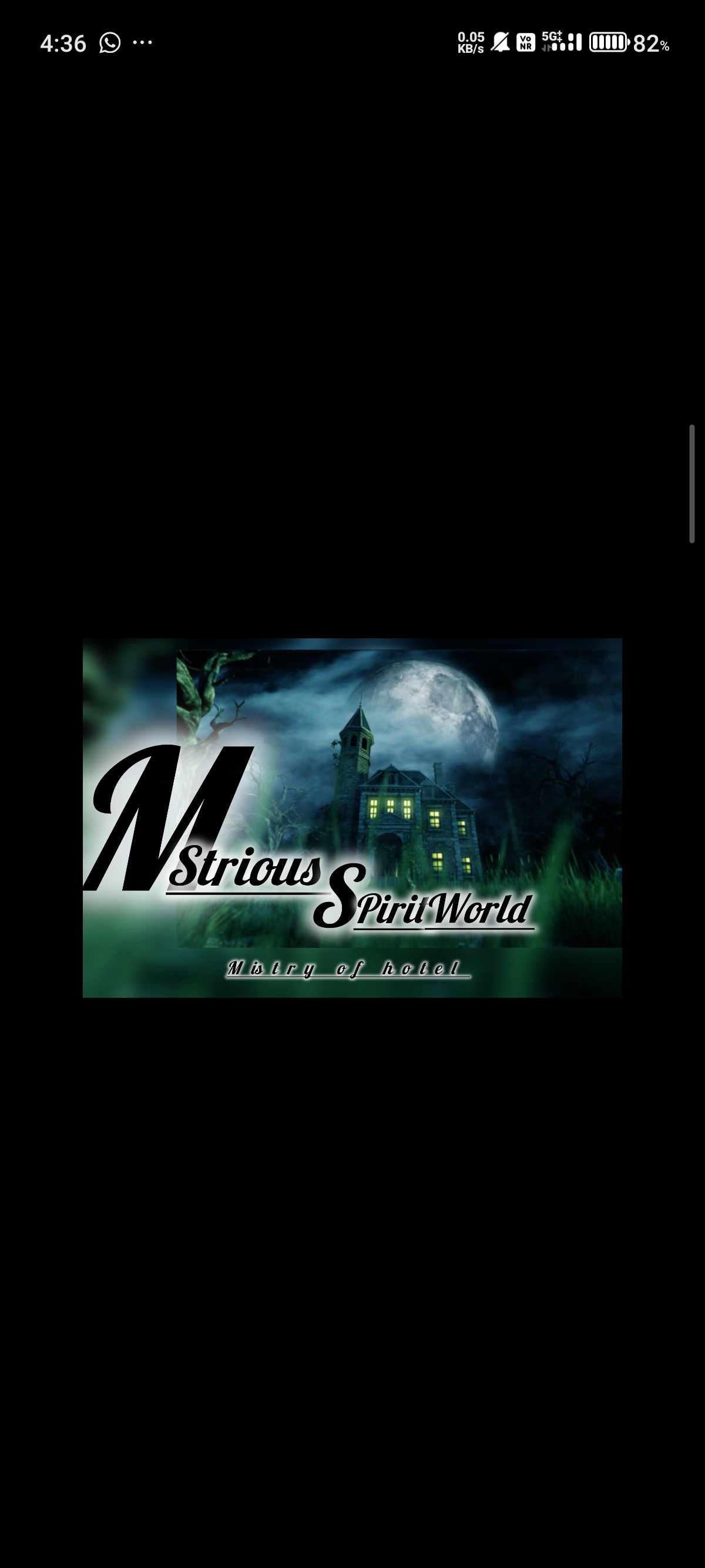 Mistrious spirit world