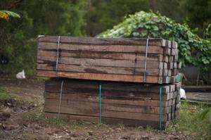 Transform Your Outdoors with Hardwood Sleepers and Raised Garden Beds