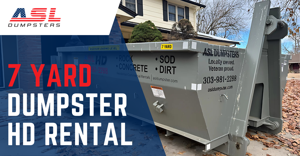 7-Yard Heavy-Duty Dumpster Rental: The Perfect Solution for Small Projects
