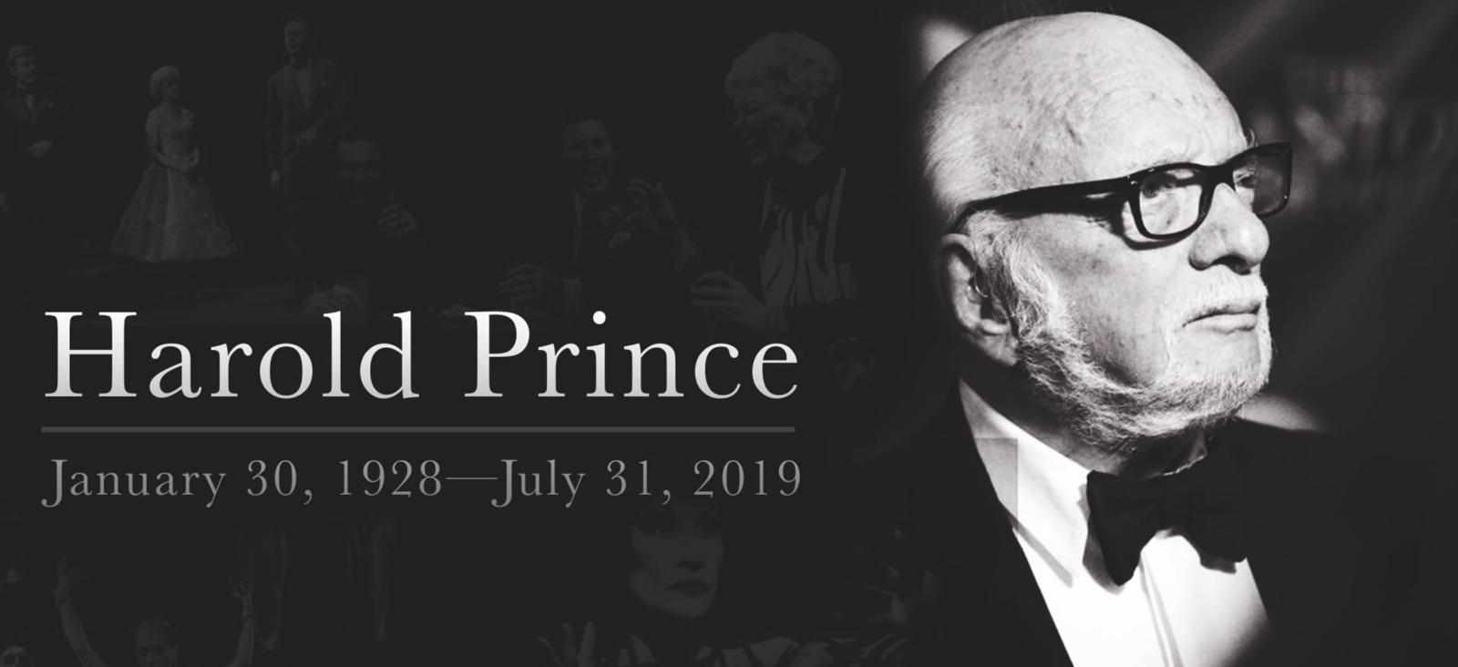 IN CELEBRATION OF HAROLD PRINCE
