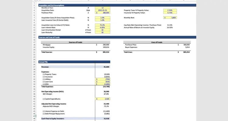 Downloadable Excel Templates – Subset
