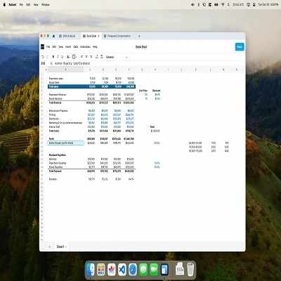 Spreadsheet App with Shortcuts – Subset
