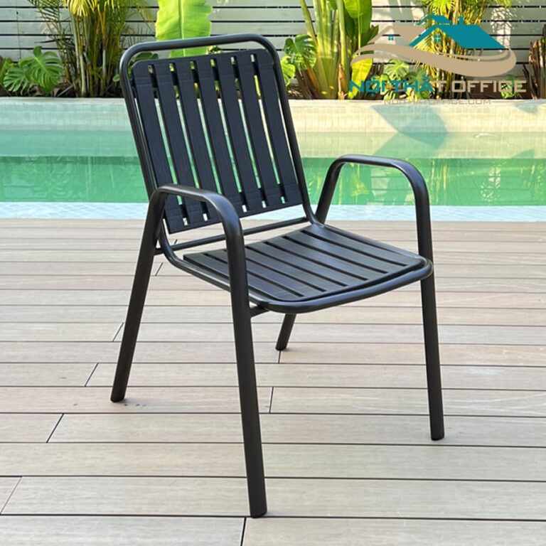 Ghế Ngoài Trời Thép Phủ Epoxy Chống Rỉ GNT-035 – Giải Pháp Hoàn Hảo Cho Không Gian Sân Vườn