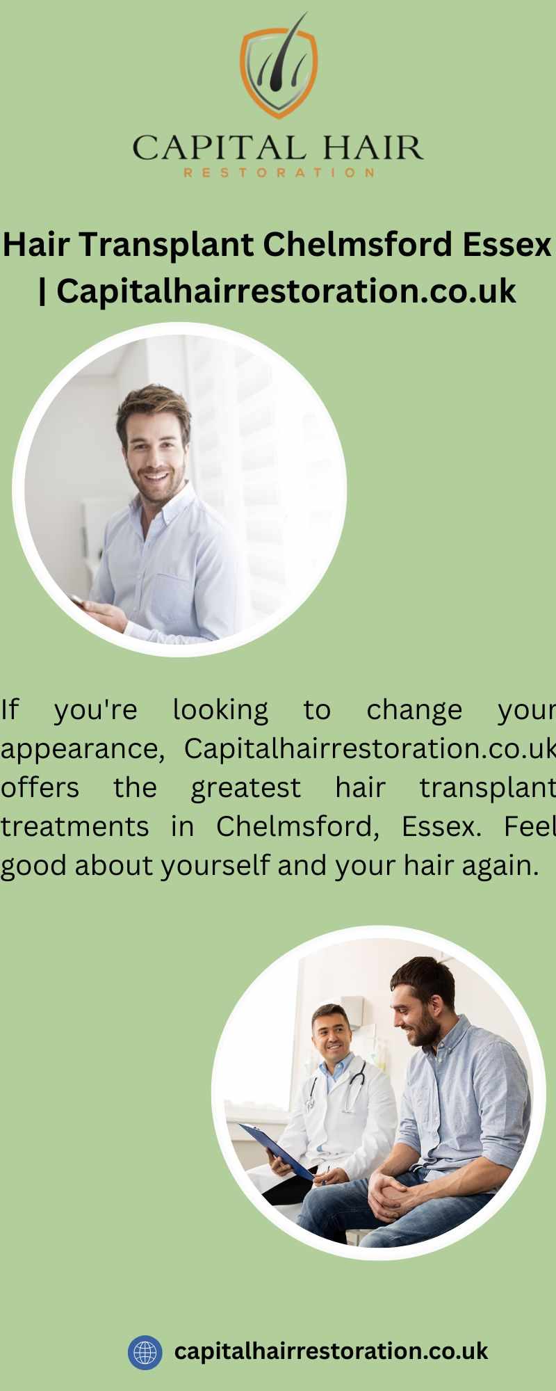 Hair Transplant Chelmsford Essex | Capitalhairrestoration.co.uk