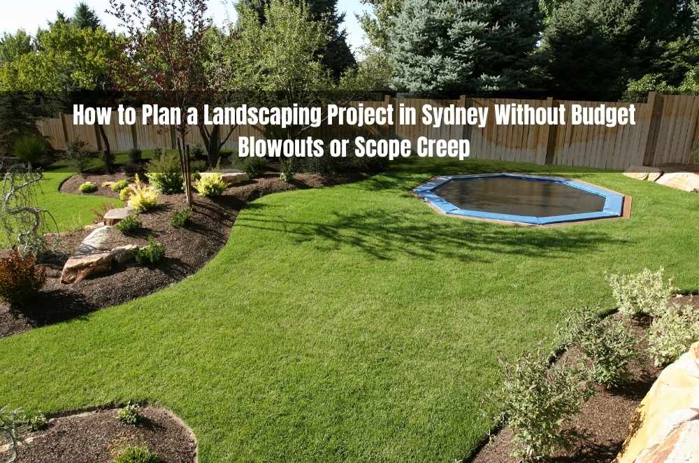 How to Plan a Landscaping Project in Sydney Without Budget Blowouts or Scope Creep