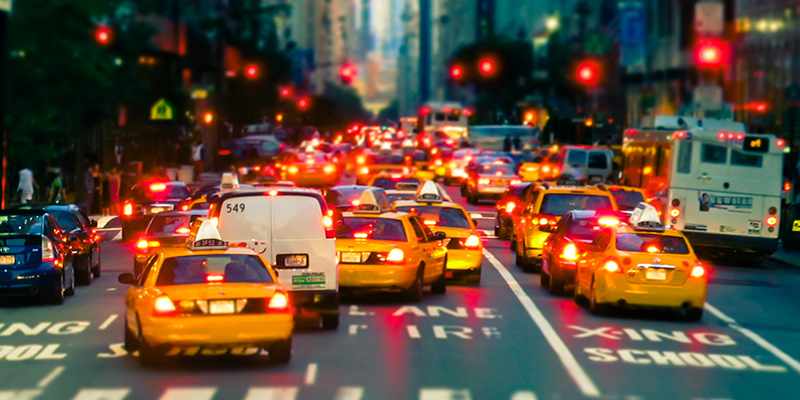 The Role of Cabs in Reducing Traffic in Mega Cities