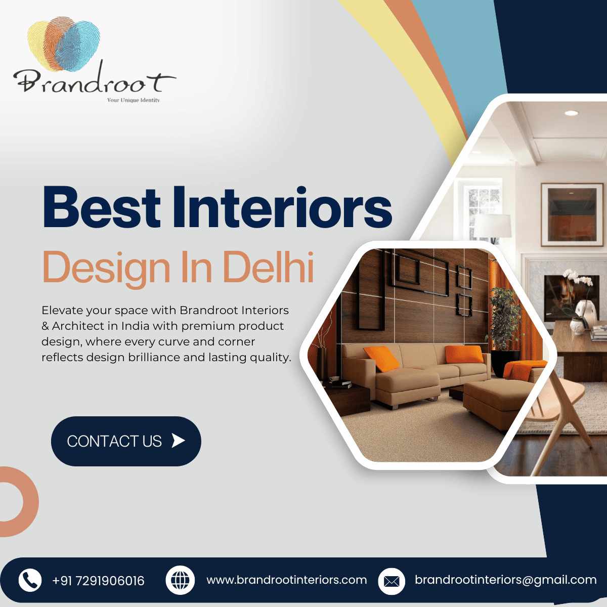 Improving the Look and Feel of Your Spaces with the Best Interior Design in Delhi