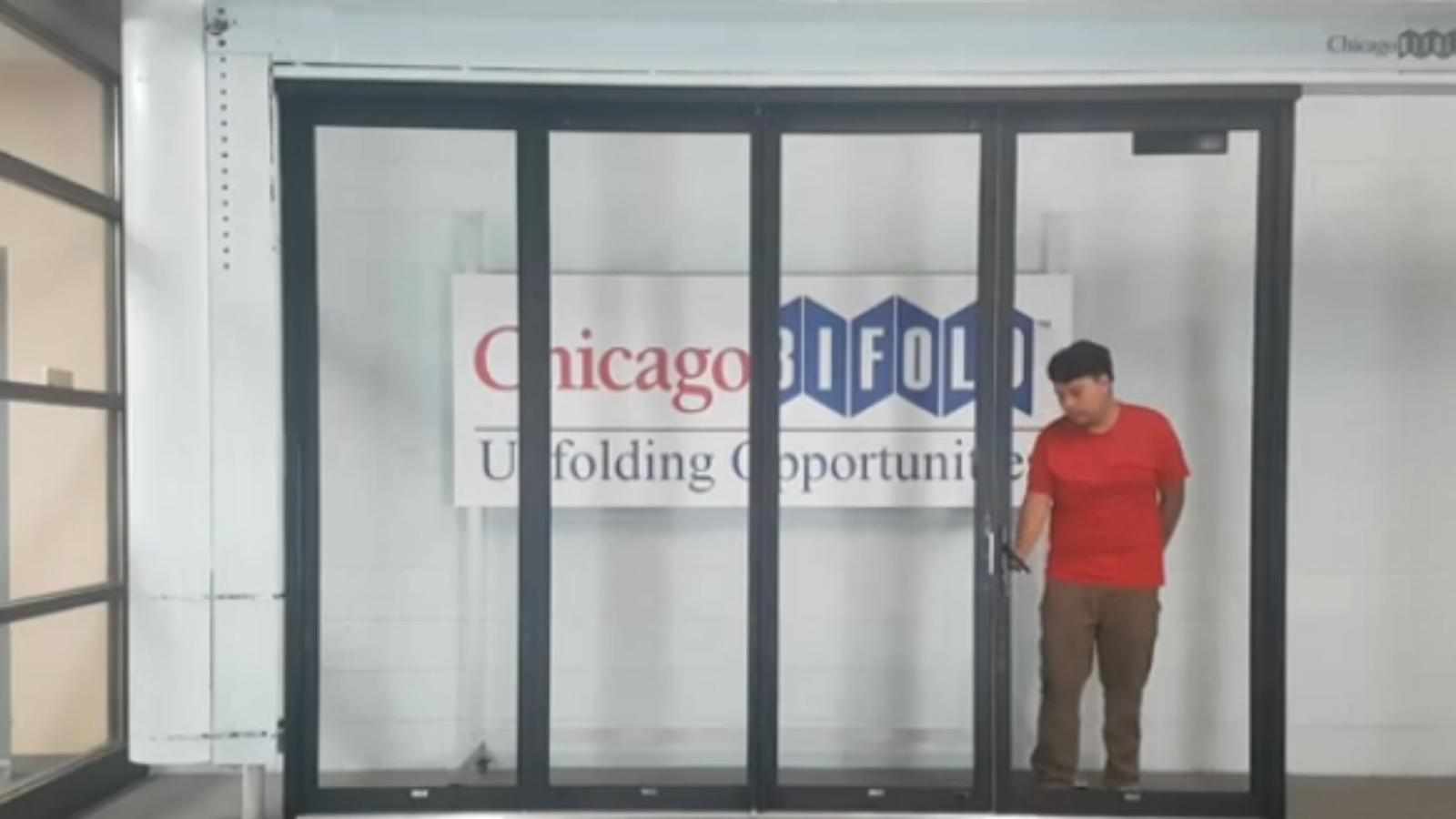 Create Dynamic and Open Workspaces with Folding Glass Accordion Doors