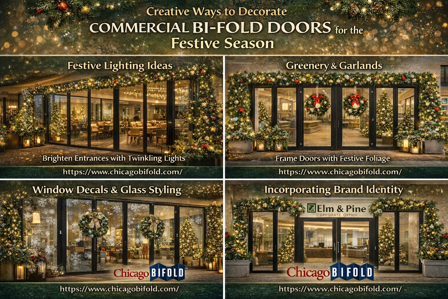 Why Commercial BiFold Doors Are the Perfect Feature for Festive Styling