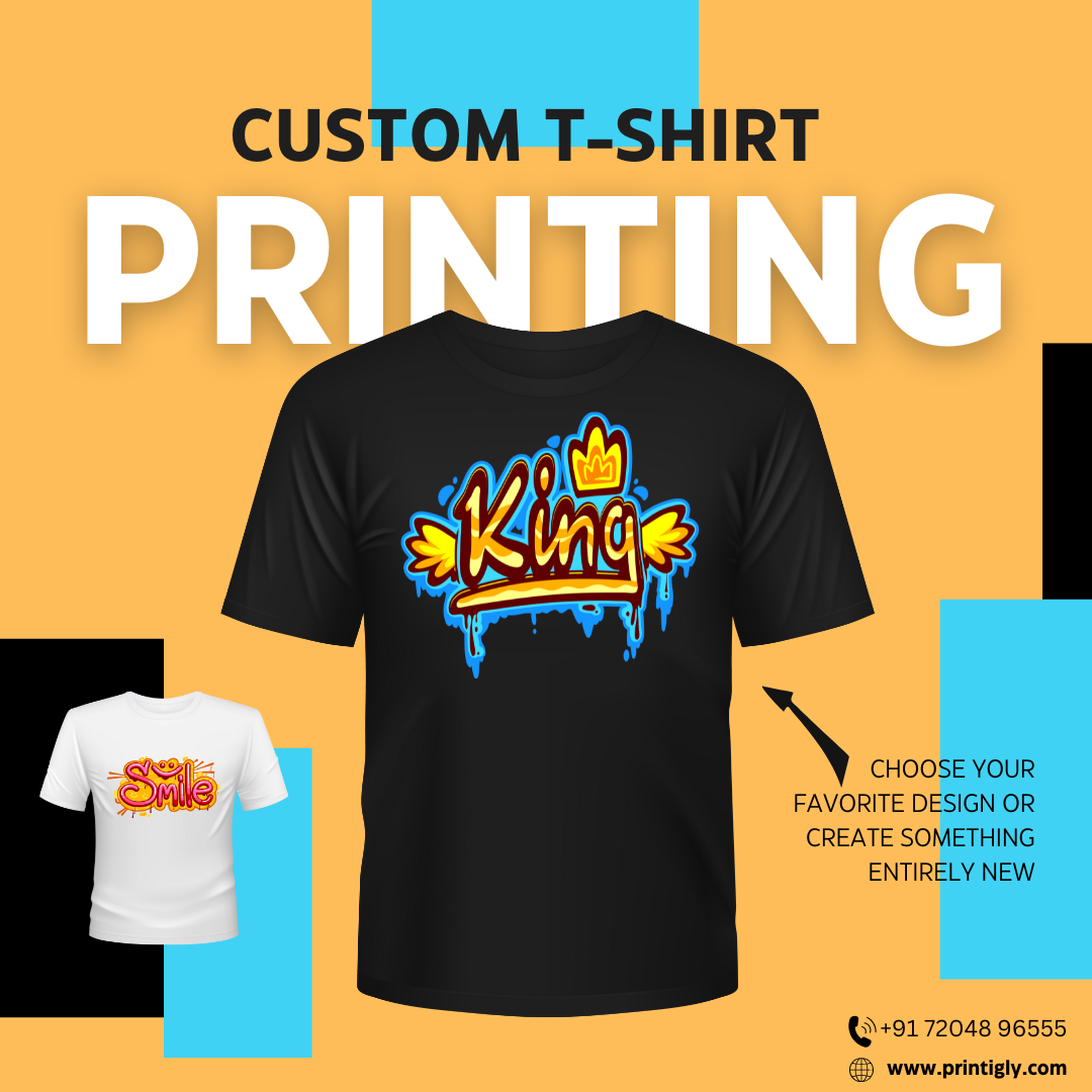 Custom T-Shirt Printing Service in Bangalore | High-Quality & Affordable