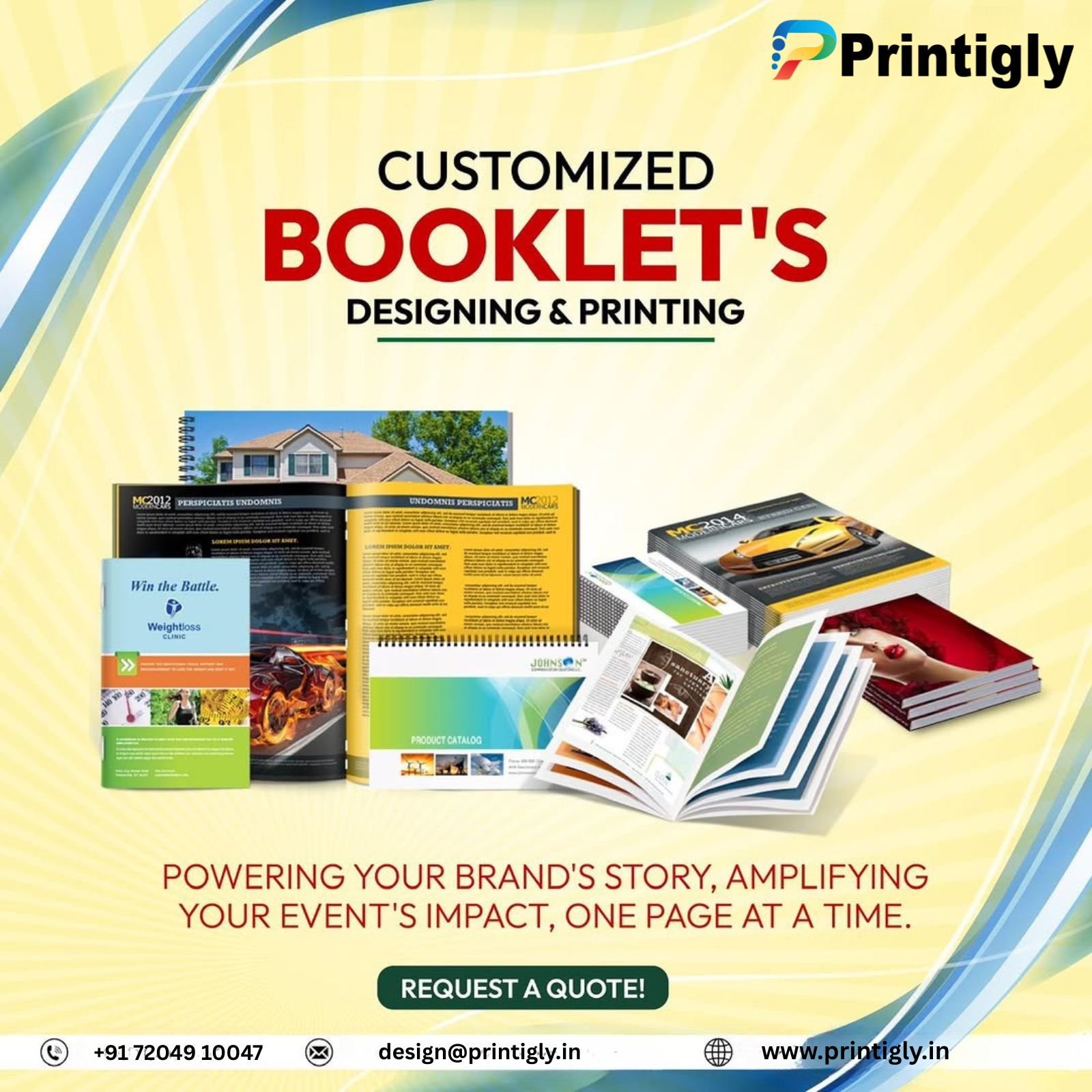 Custom Booklet Printing Services | High-Quality & Affordable