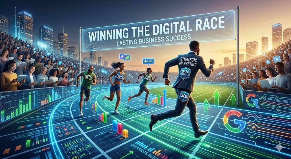 Winning the Digital Race: How Strategic Online Marketing Creates Lasting Business Success