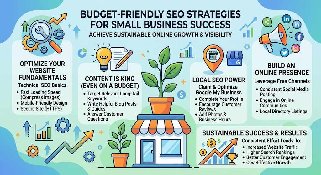 Budget-Friendly SEO Strategies That Help Small Businesses Achieve Sustainable Online Success