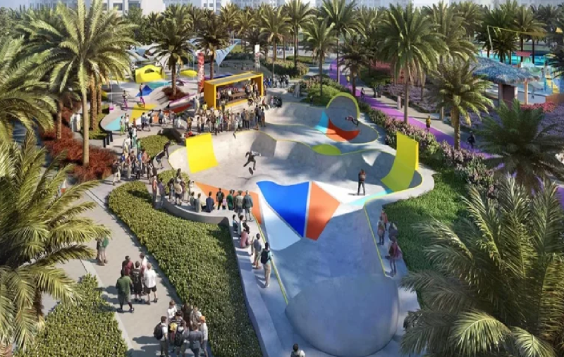 Dubai Hills Splash Park- A family-friendly fun destination