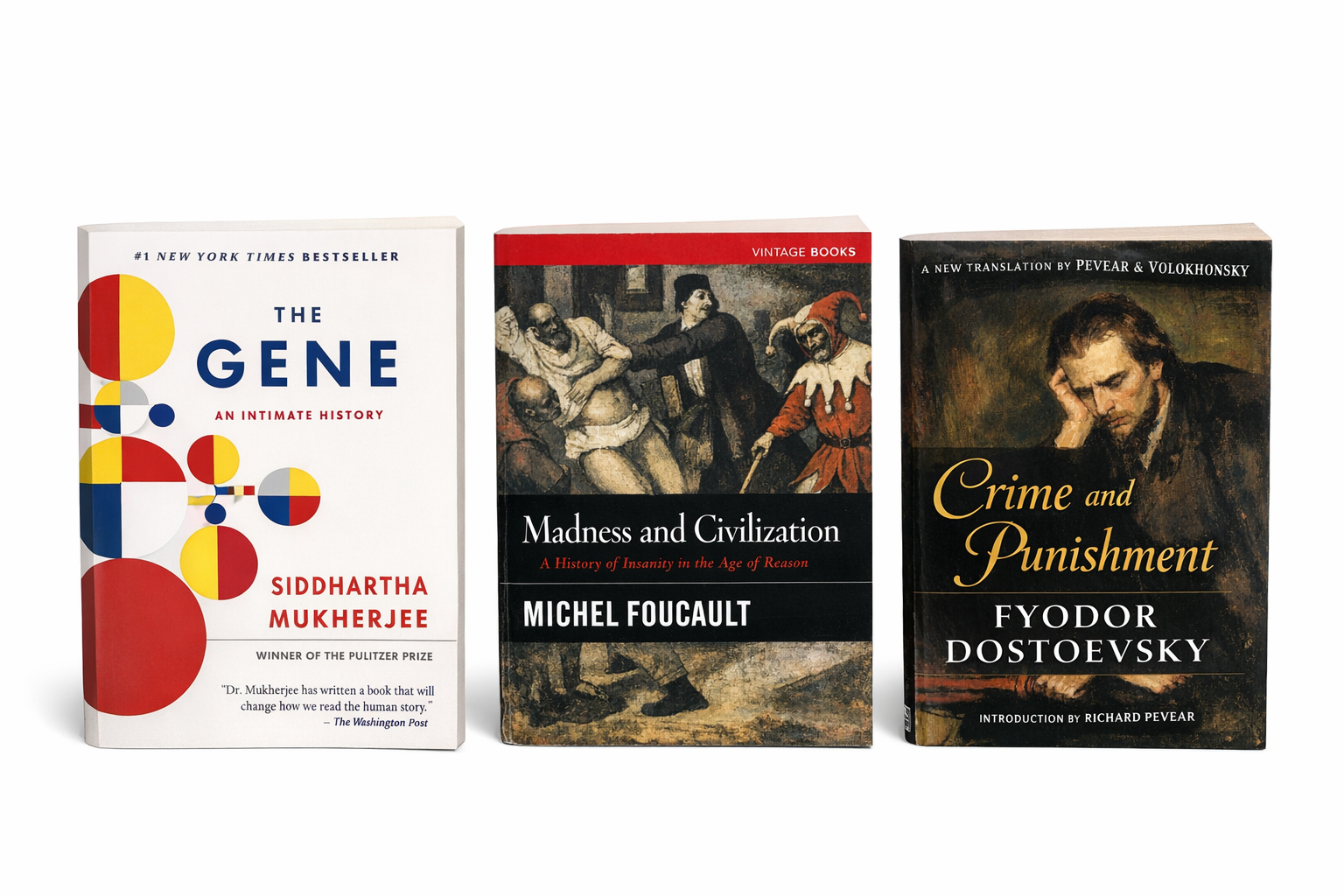 Michel Foucault, Siddhartha Mukherjee and Raskolnikov's fever dream