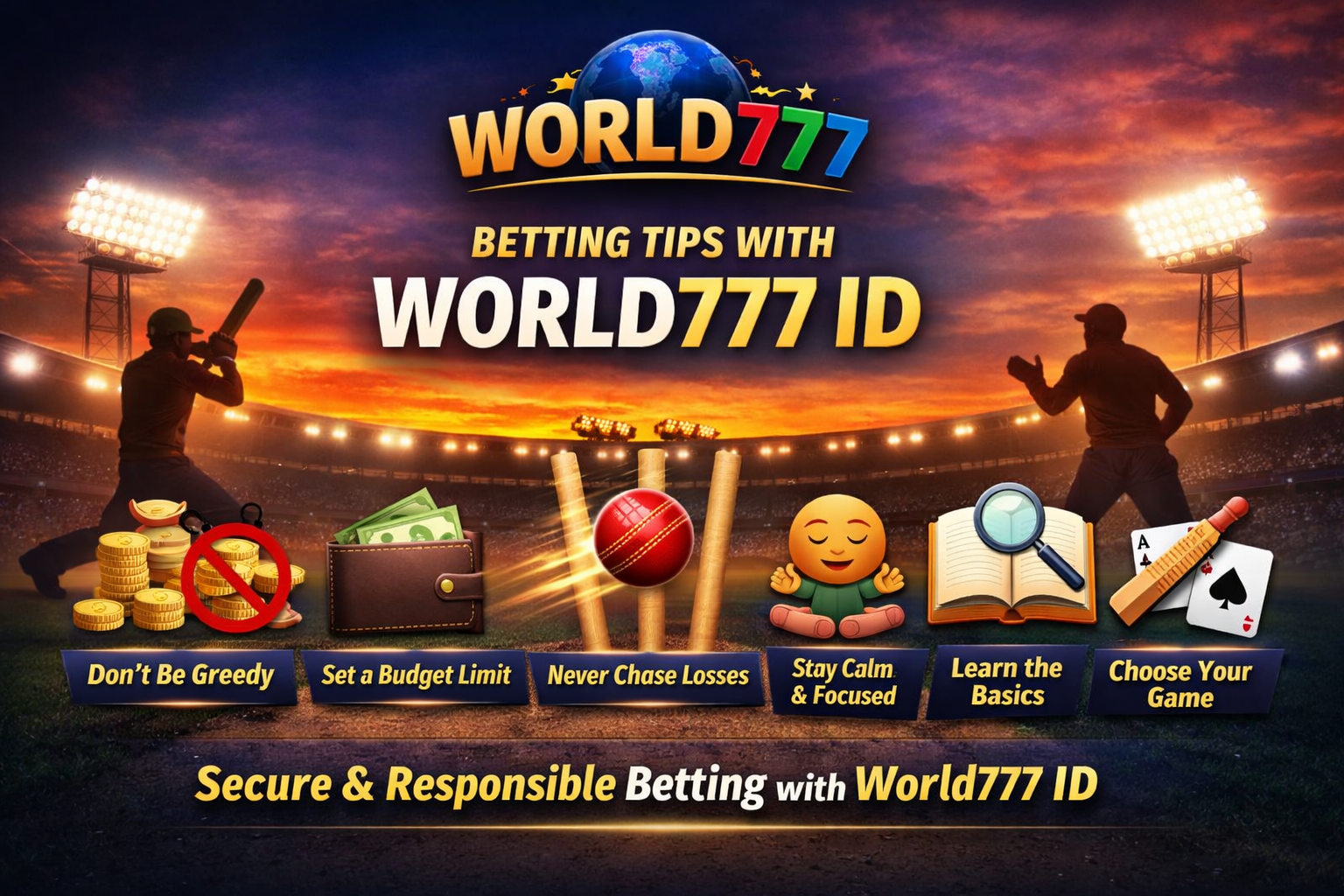 World777 – Smart Cricket Betting Tips & Complete Guide to World777 ID