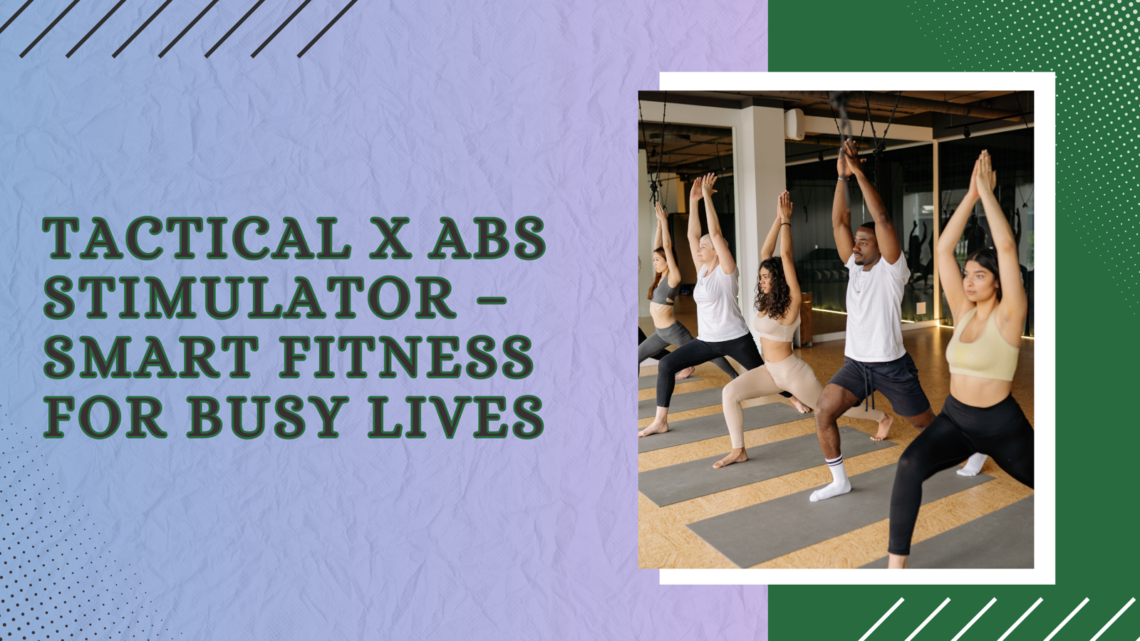 Tactical X Abs Stimulator – Smart Fitness for Busy Lives