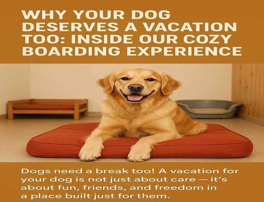 Why Your Dog Deserves a Vacation Too: Inside Our Cozy Boarding Experience