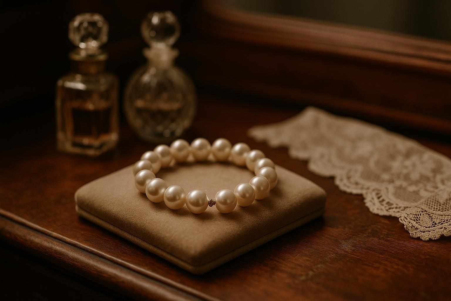 Elegant and Trendy Girls Pearl Bracelet Designs