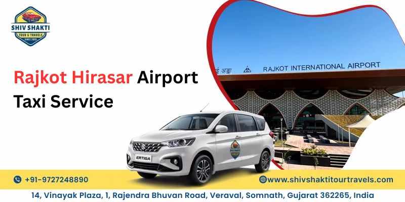 Book Rajkot Hirasar Airport Taxi Service for Smooth Travel to City Sightseeing Spots - Shiv Shakti Tour & Travels
