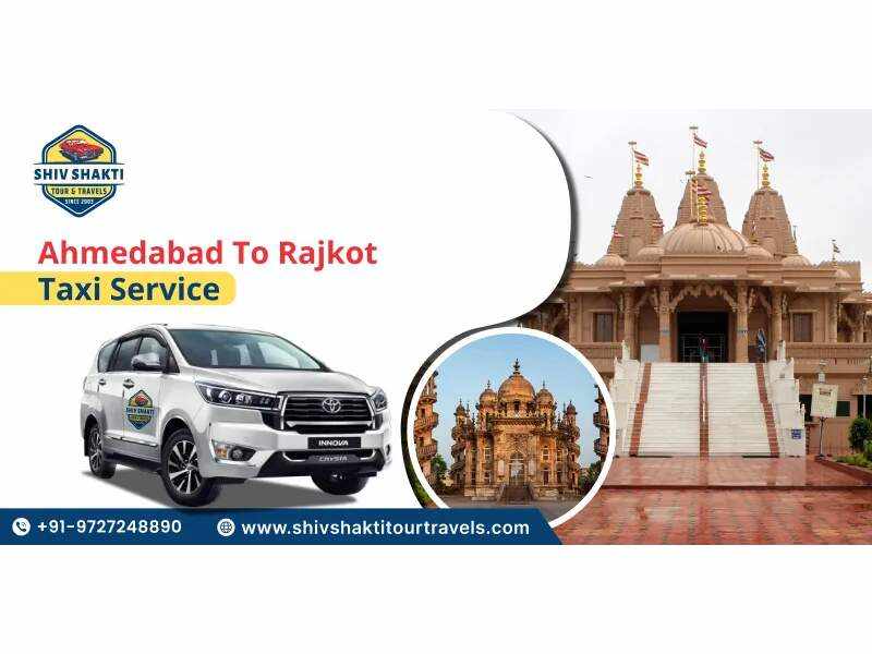 Ahmedabad to Rajkot Taxi Service – Safe, Comfortable & Affordable Travel