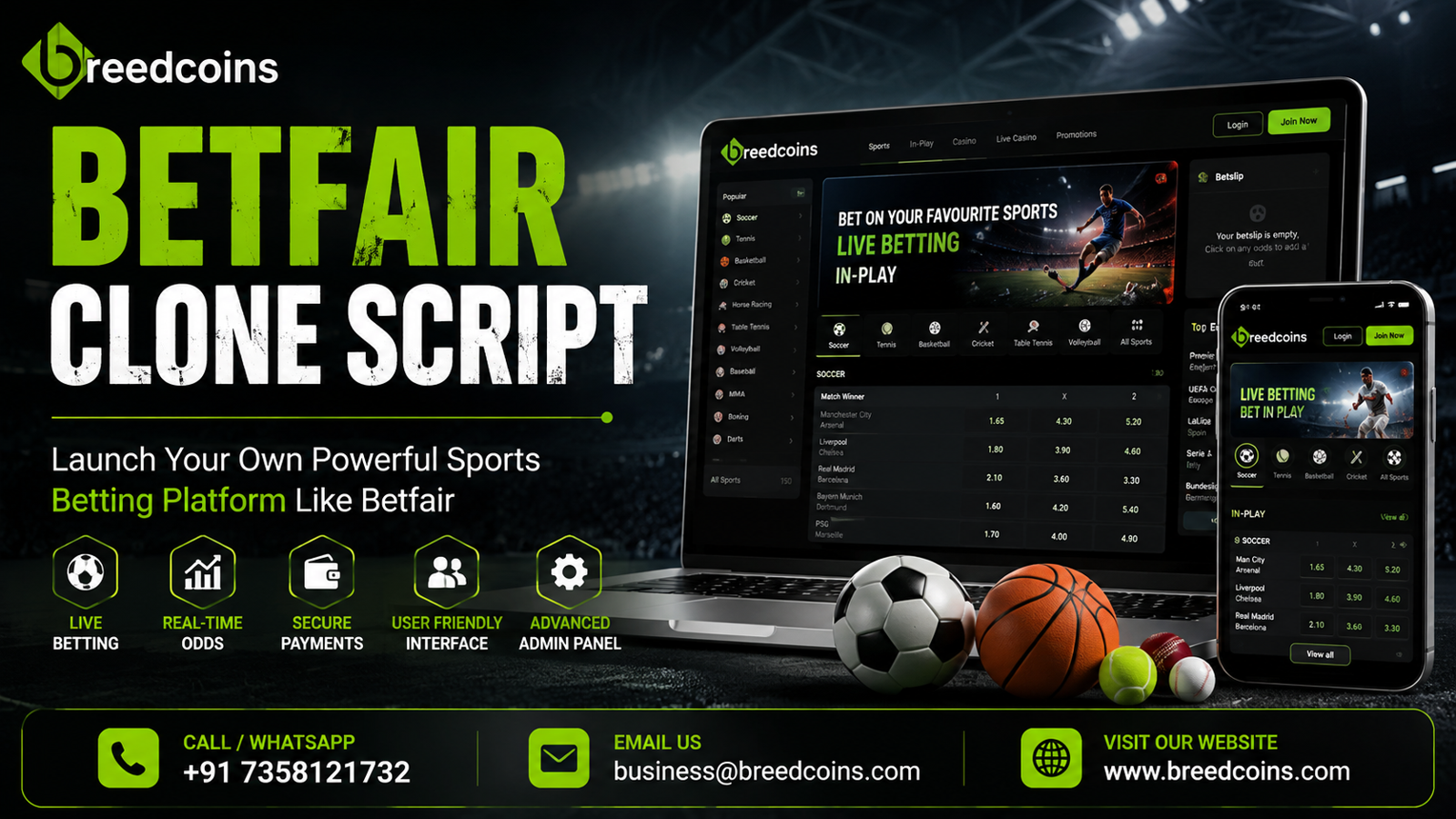 Betfair Clone Script Development for Modern Sports Betting Platforms