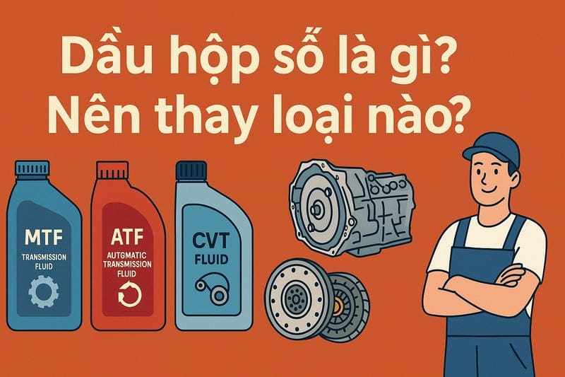 Bao Lâu Cần Thay Nhớt Hộp Số? Dấu Hiệu Nhận Biết Khi Nào Cần Thay Nhớt Số
