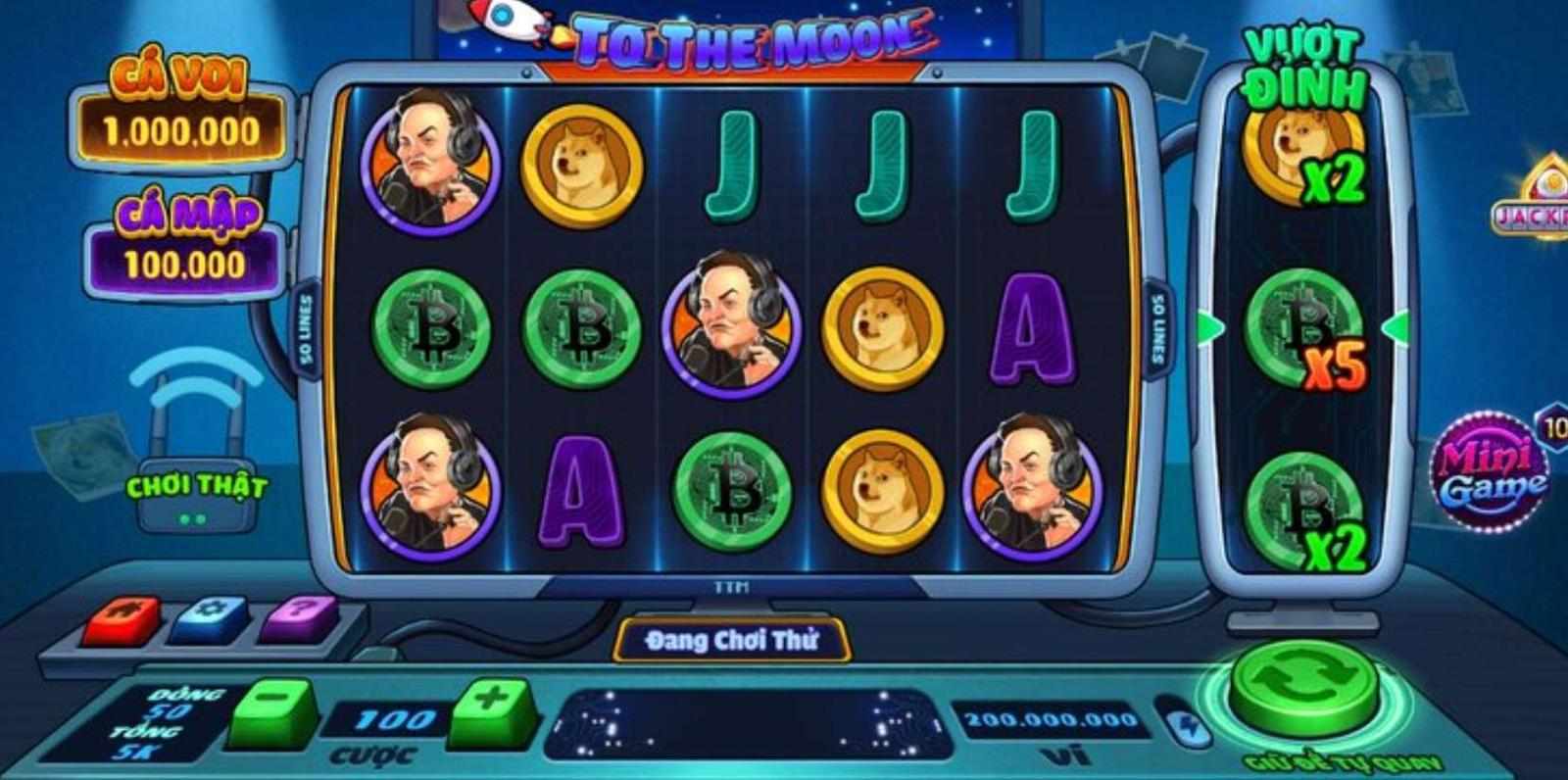 To the moon – Cùng khám phá trò chơi săn hũ dễ thắng nhất năm