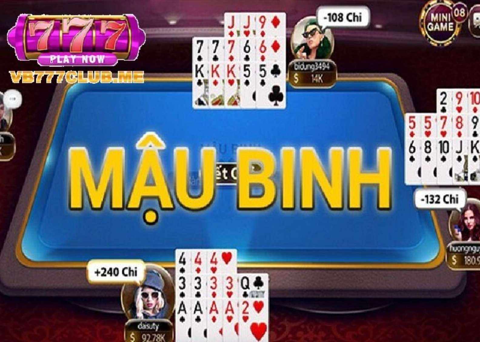 Mậu Binh VB777 – Trải Nghiệm Đỉnh Cao Game