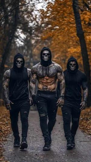 Hunters chasing their pray...