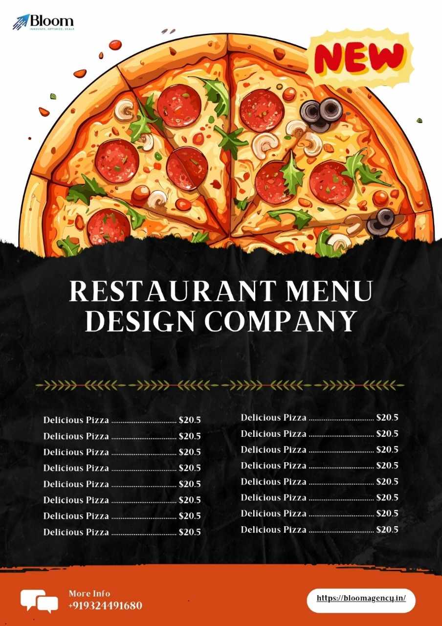 Modern Menu Design Ideas to Make Your Restaurant Stand Out in 2025