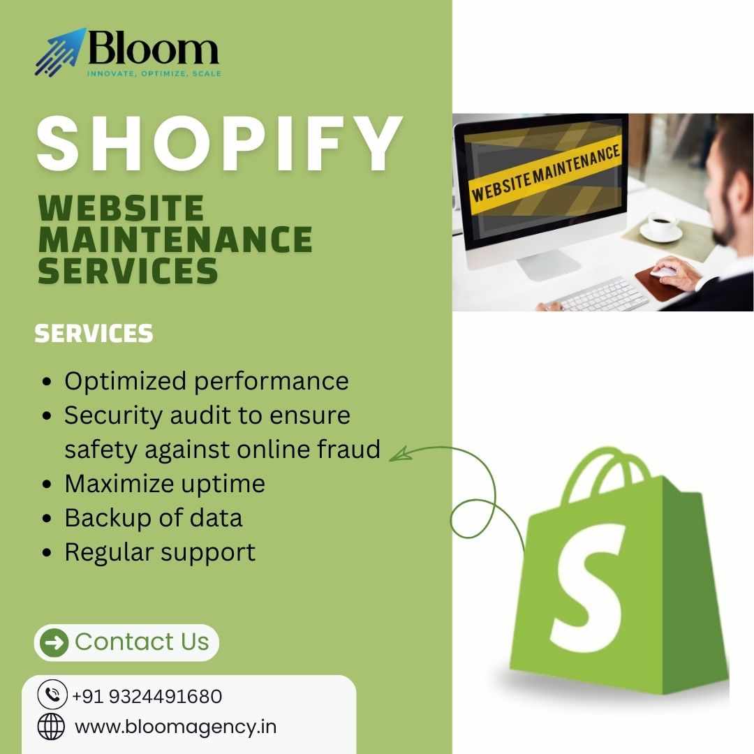 Shopify Maintenance Services: Keep Your Online Store Running Smoothly