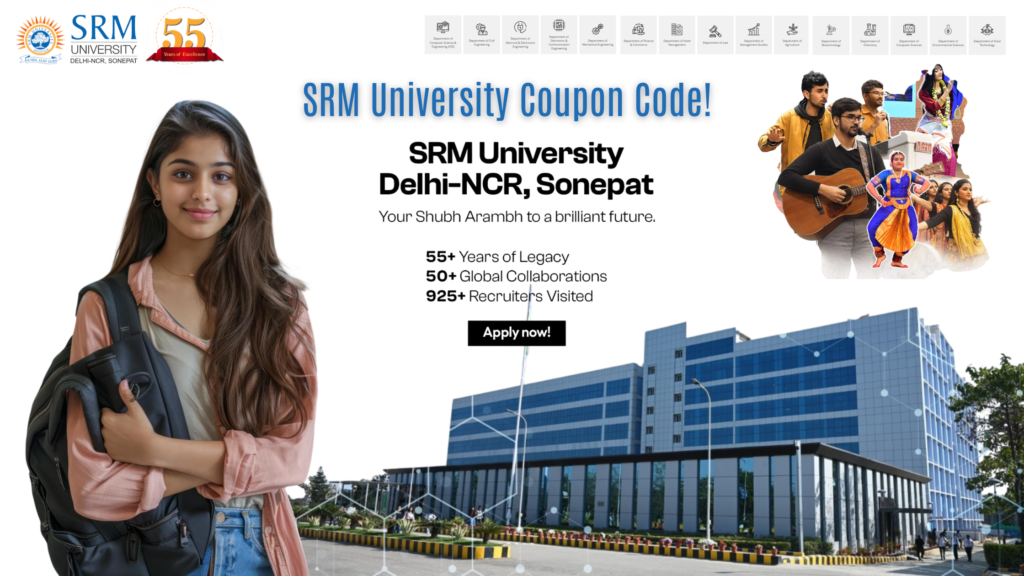 SRM University Coupon Code