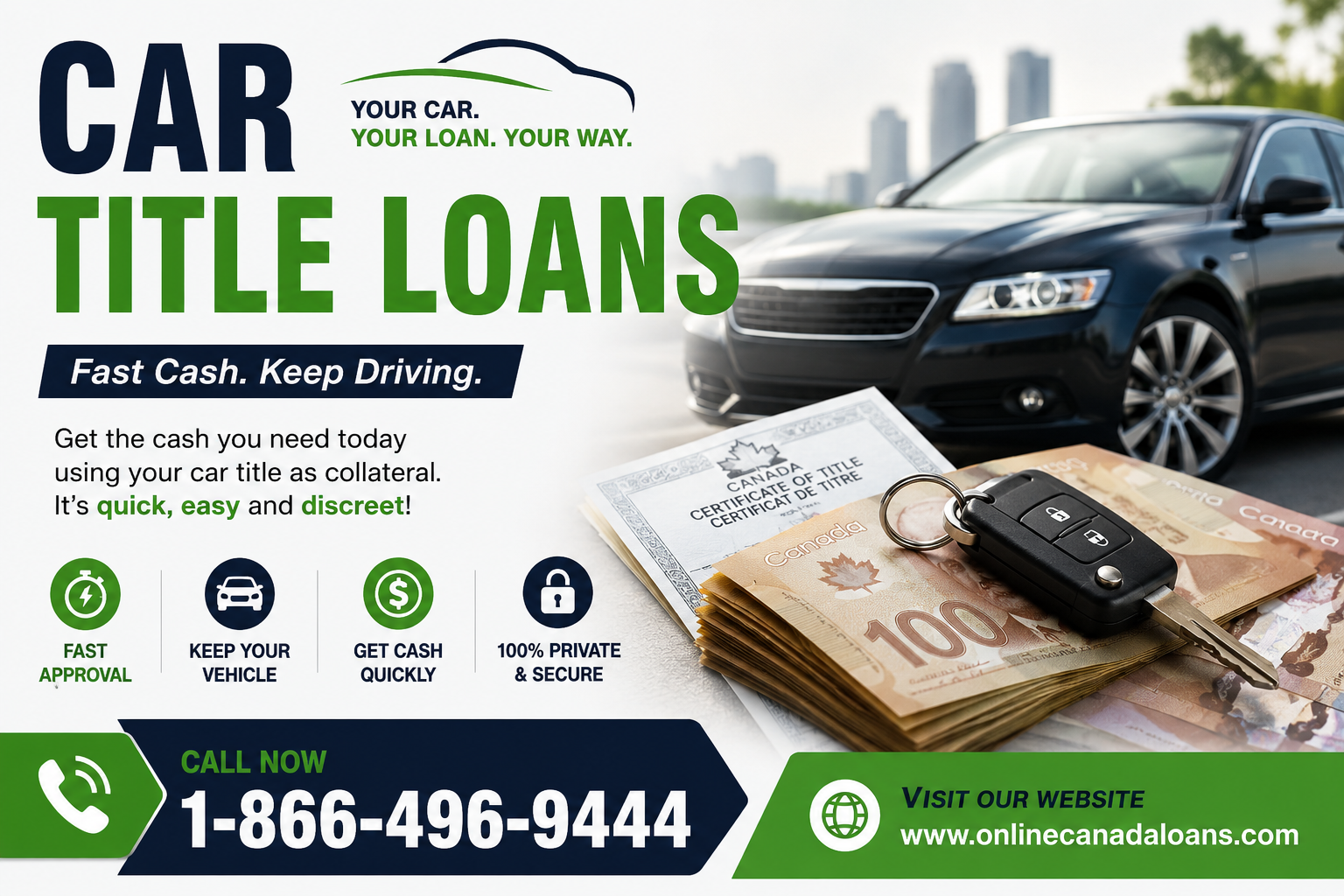 Fast Emergency Borrowing Solutions With Car Title Loans Fort St John for Vehicle Owners