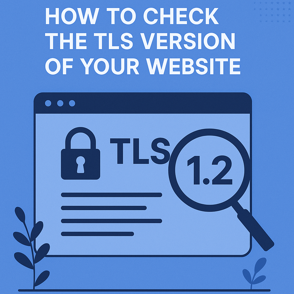 How to Check the TLS Version of Your Website: Step-by-Step Guide