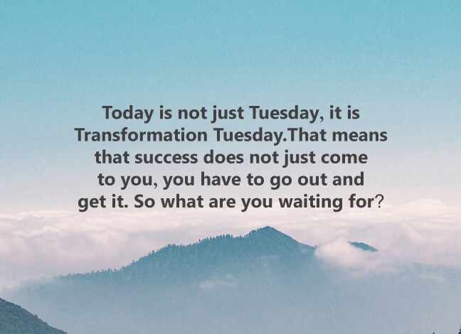 Tuesday  Motivation