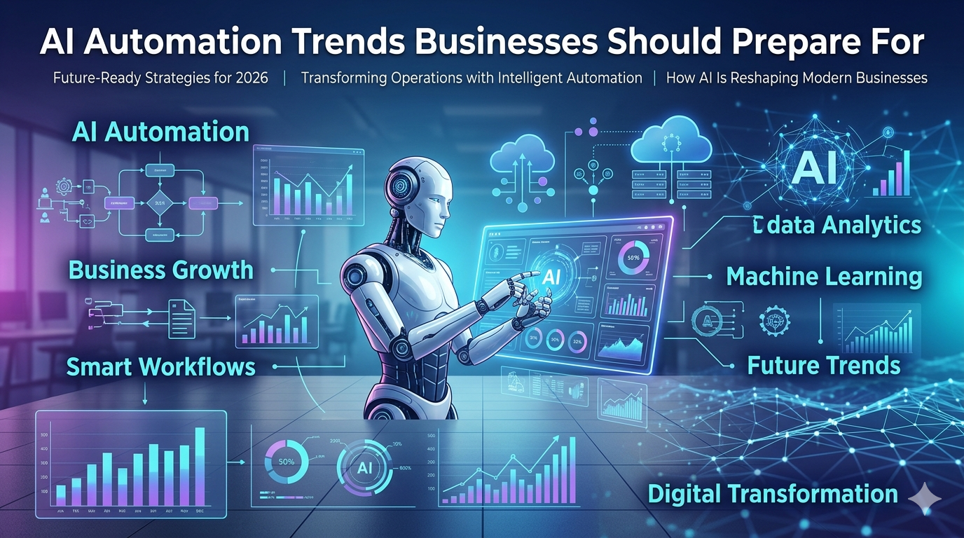 AI Automation Trends Businesses Should Prepare For