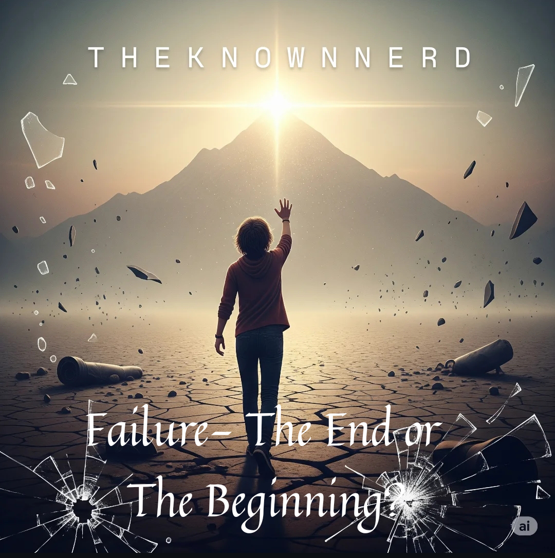 Failure is the first step towards success