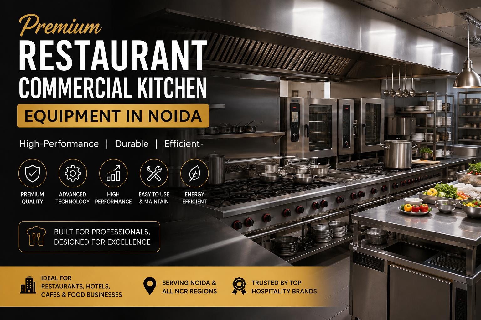 Restaurant Kitchen Equipment Manufacturers Complete Kitchen Solutions for Modern Food Businesses