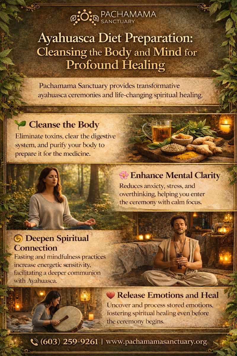 Ayahuasca Diet Preparation for Deep Healing and Clarity