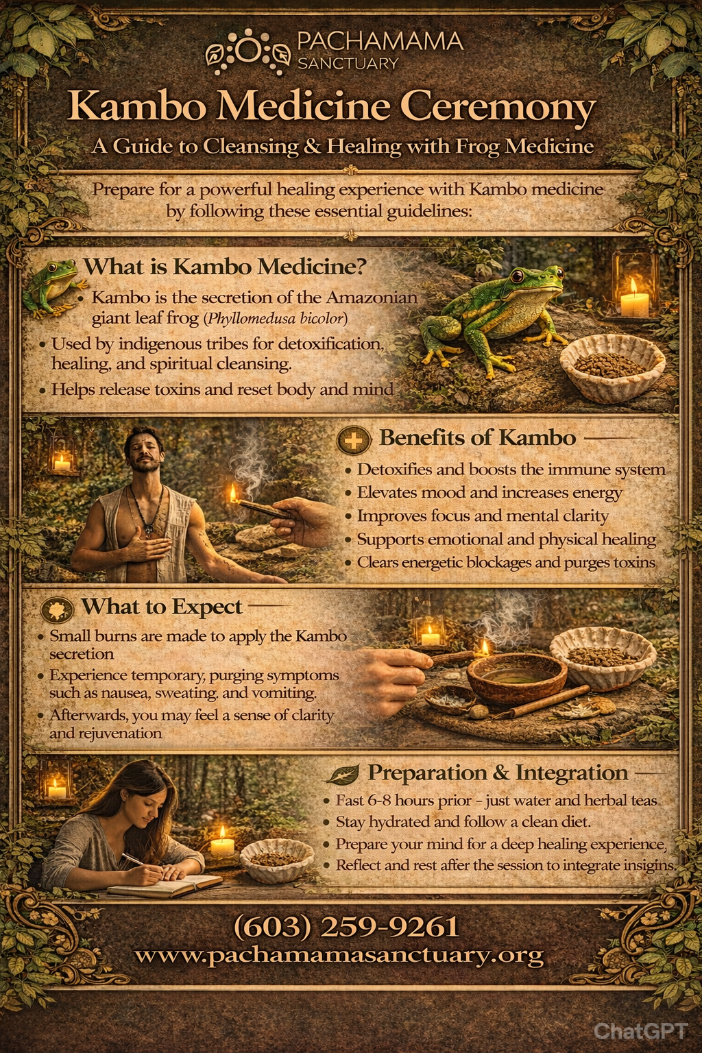 Kambo Medicine Ceremony – Cleansing & Healing Guide | Pachamama Sanctuary