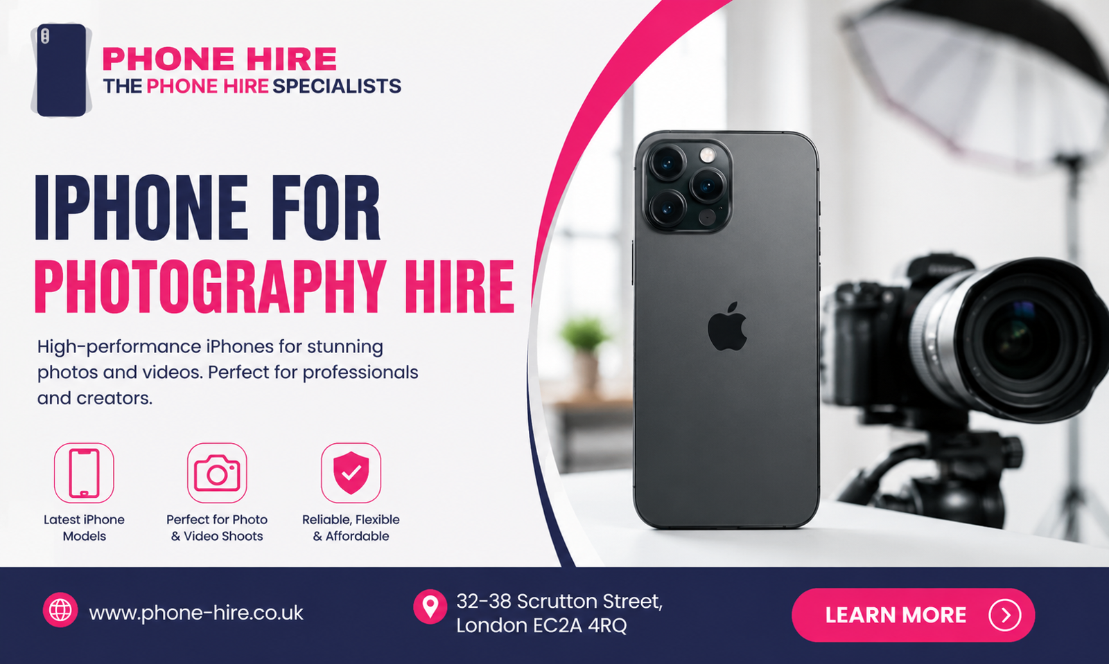 Capture More: iPhone for Photography Hire Made Easy