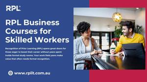 RPL Business Courses for Skilled Workers