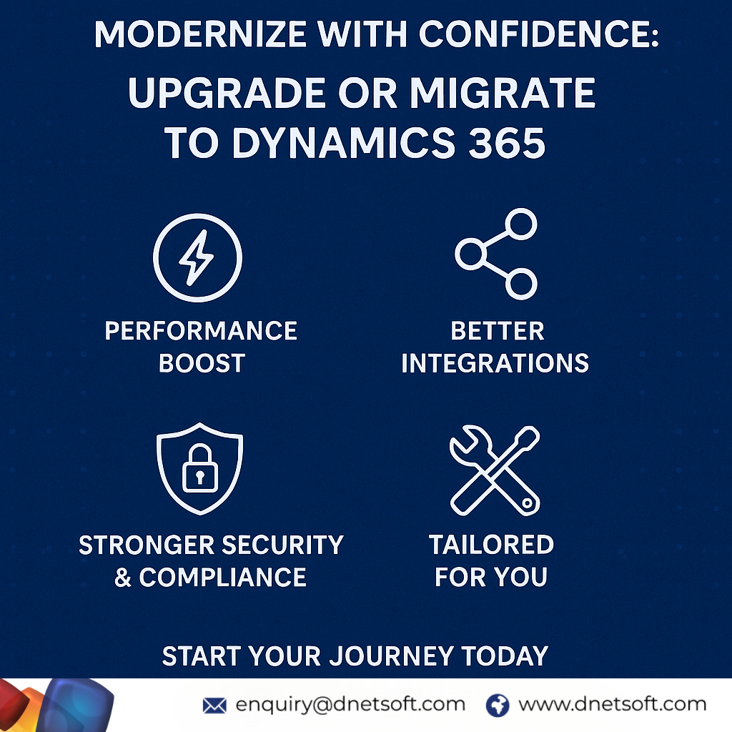 🔄 Modernize with Confidence: Upgrade or Migrate to Dynamics 365