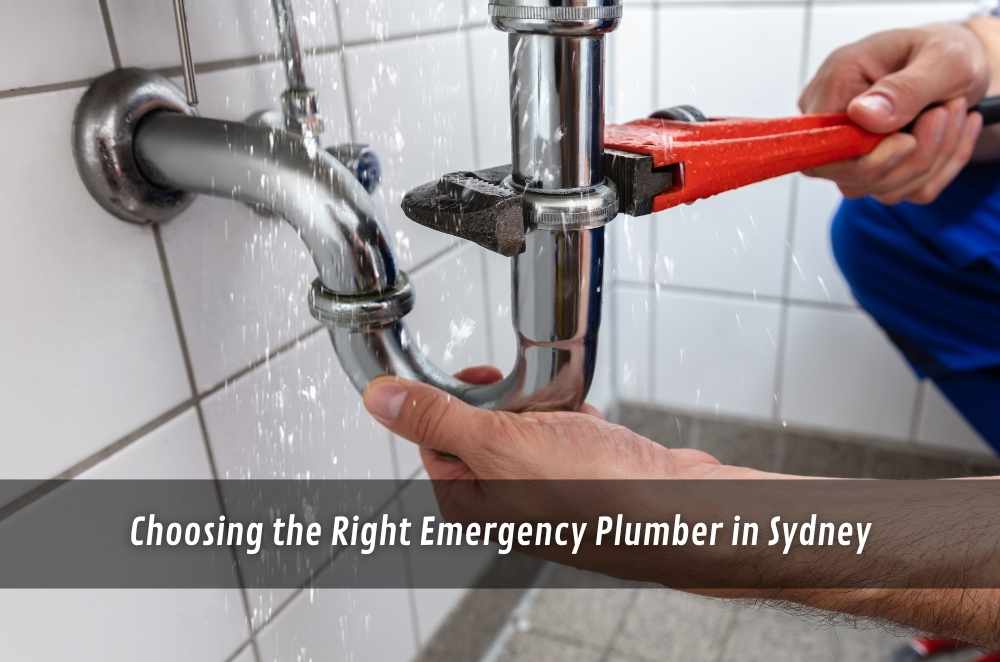 Choosing the Right Emergency Plumber in Sydney