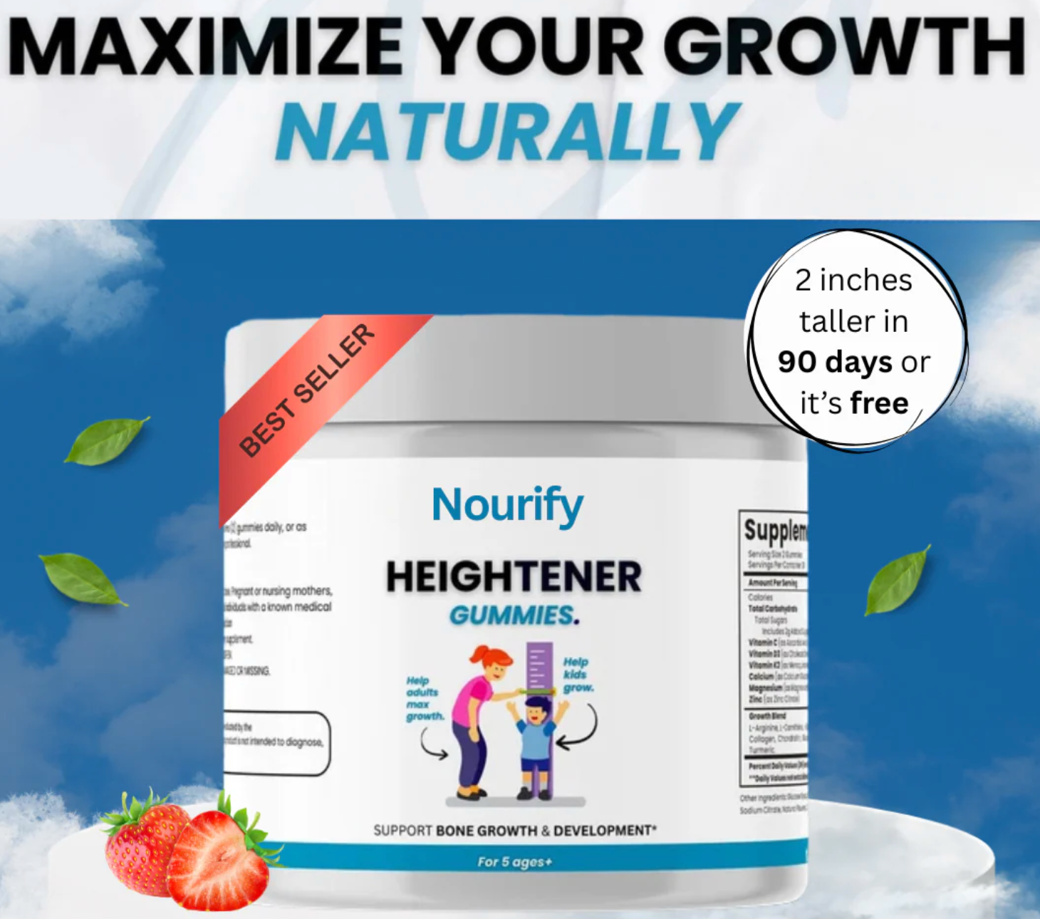 Nourify Heightener Gummies™ AU CA