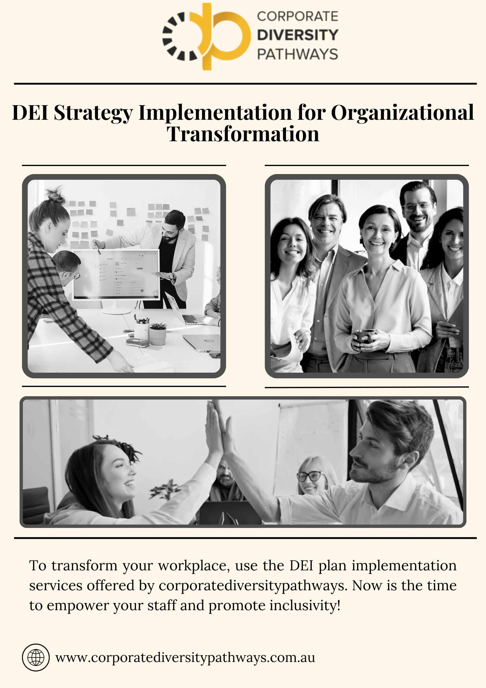 DEI Strategy Implementation for Organizational Transformation